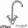 Paini 79CR572UK Tubos Chrome Sink Mono Kitchen Tap Hot Compatible Cartridge - PA1412