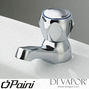 Paini PACR200TP Betalyne Basin Taps (Pair) Chrome Cold Compatible Cartridge - PA1481