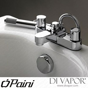 Paini 78CR113UK Cox Bath Shower Mixer with Handset Hot Compatible Cartridge - PA1492