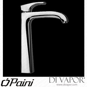 Paini 89CR211LLSSR Lady Tall Single Lever Basin Mixer with Pop Up Waste Compatible Tap Cartridge - PA1510
