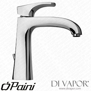 Paini 89CR211 Lady Single Lever Basin Mixer with Pop Up Waste Compatible Tap Cartridge - PA1530