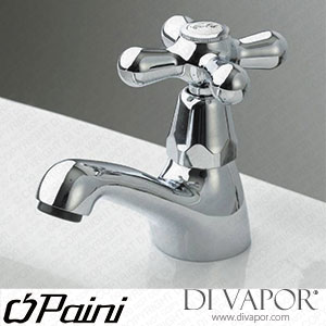 Paini 08CR202BL Monaco Bath Taps (Pair) (Chrome) Cold Compatible Cartridge - PA1611
