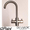 Paini 78CQ490UK Cox Cruciform Monobloc (Brushed) Kitchen Tap Cold Compatible Cartridge - PA1811
