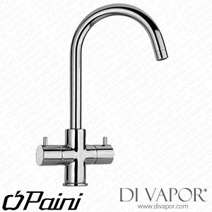 Paini 78CR490UK Cox Cruciform Monobloc (Chrome) Tap Cold Compatible Cartridge - PA1831