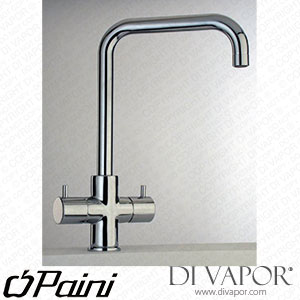 Paini 78CR490-599BF4PL Cox Cruciform Mono Quad Spout (Chrome) Tap Hot Compatible Cartridge - PA1842