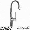 Paini 78CR558UK Cox Spring Side Lever Mixer (Chrome) Kitchen Tap Compatible Cartridge - PA2000