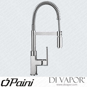 Paini 86CR556UK Ovo Sink Mono with Spring Spout (Chrome) Kitchen Tap Compatible Cartridge - PA2100