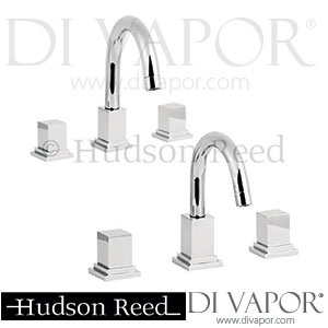 Hudson Reed Astbury 3 Tap Hole Bath & Basin Mixer Taps With Swivel Spouts Spare Parts