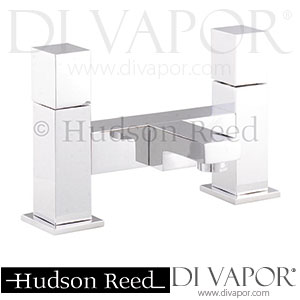 Hudson Reed Kubix Bath Tap Filler - Chrome - PA313 Spare Parts