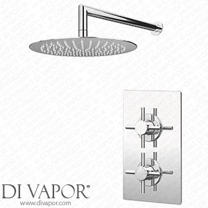 Victorian Plumbing Pablo Shower Package with Concealed Crosshead Valve + Head - PAB-SCV-PK - Spare Parts