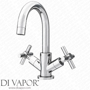 Victorian Plumbing VWFT1BLK Valencia Matt Black Waterfall Basin Mixer Tap + Waste Spare Parts