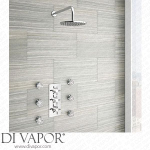 Victorian Plumbing Pablo Concealed Thermostatic Valve with Fixed Shower Head & 6 Body Jets - PABPK1 - Spare Parts