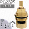 Perrin & Rowe 3846 7 Four Hole Bath Set Crosshead Tap Hot & Cold Compatible Cartridges - PAR384612
