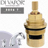 Perrin & Rowe 3856 7 Three Hole Bath Set Crosshead Tap Hot & Cold Compatible Cartridges - PAR385612