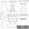 Tap Cartridge Insert for Perrin and Rowe IO