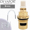 Perrin & Rowe 4308 Rubiq Sink Mixer With C-Spout and Rinse Cold Compatible Tap Cartridge - PAR430811