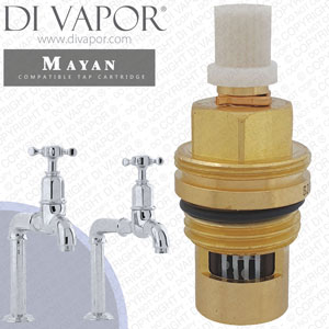 Perrin & Rowe Mayan 4338 Crosshead Handle Deck Mounted Cold Tap Cartridge Compatible Spare