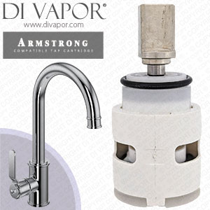 Perrin & Rowe 4544HS Armstrong Single Lever Mixer with Pull Down Rinse Tap Compatible Cartridge - PAR4544HS10