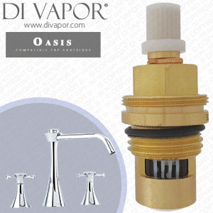 Perrin and Rowe Oasis Three Hole Mixer 4592 Hot Tap Cartridge Compatible Spare