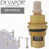 Perrin & Rowe 4756 Provence Sink Mixer with Lever Handles and Rinse Hot Compatible Cartridge - PAR475612