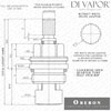 Perrin & Rowe Oberon Monobloc Mixer Hot Tap Cartridge Replacement