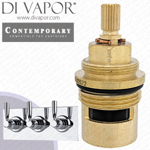 Perrin & Rowe 5975 Contemporary Concealed Thermostatic Shower Mixer Compatible Cartridge - PAR597511
