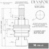 Perrin and Rowe Mimas Monobloc Tap Cartridge Hot