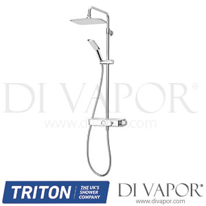 Triton PBDIVCHR Push Button Bar Diverter Mixer Shower Chrome Spare Parts