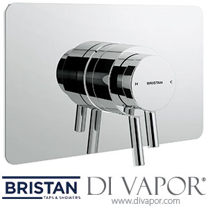 Bristan 1901 Concealed Traditional Oval Shower Valve - Chrome