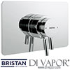 Bristan 1901 Concealed Traditional Oval Shower Valve - Chrome