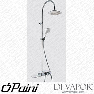 Paini PDCR689 Pad Single Lever Shower Mixer with Shower Column and Handshower Spare Parts