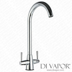 Ellsi PDT-000211 Adria Twin Lever Kitchen Sink Mixer Chrome Spare Parts