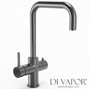 Ellsi PDT-000221-215-52 4 in 1 Hot Water Kitchen Sink Mixer Tap Gun Metal Spare Parts