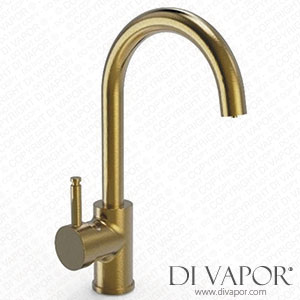 Ellsi PDT-000235-215-52 3 in 1 Single Lever Hot Water Kitchen Sink Mixer Brushed Gold Spare Parts
