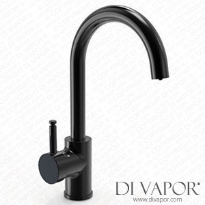 Ellsi PDT-000237-215-52 3 in 1 Single Lever Hot Water Kitchen Sink Mixer Matt Black Spare Parts
