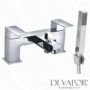Ellsi PDT-000341 Veal Bath Shower Mixer Tap with Shower Handset and Holder Chrome Spare Parts