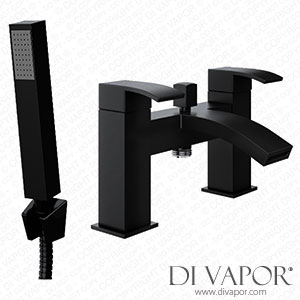 Ellsi PDT-000364 Kinlin Bath Shower Mixer Tap Matt Black Spare Parts