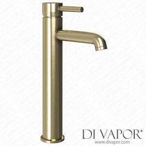 Ellsi PDT-000696 Bounce High Rise Mono Basin Mixer Tap Brushed Brass Spare Parts