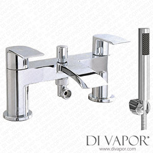 Ellsi PDT-000710 Spear Bath Shower Mixer Tap with Shower Handset and Holder Brushed Brass Spare Parts