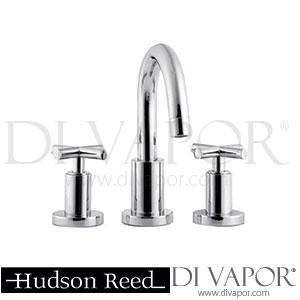 Ultra Minimalist Helix Cross Head 3 Tap Hole Deck Mounted Basin Mixer - PE307 / PK340 Spare Parts