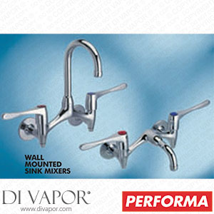 Pegler Yorkshire Performa 361025 Healthcare Wall Mounted Single Flow Sink Tap Spare Parts