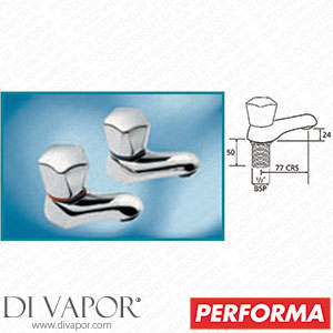 Pegler Yorkshire Performa Eco 404069 Danum 1/2 Inch DCD Basin Taps Spare Parts