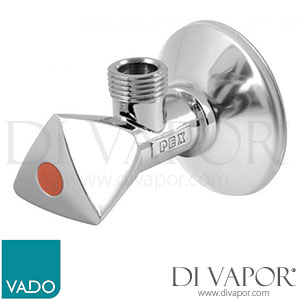 VADO PEX-229F-C/P Angle Valve with Tricorn Handle Spare Parts