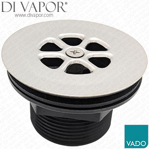 Vado Plumbex PEX-451-C/P Shower Tray Waste 1 1/2 Inch with 1 3/4 Inch Tail Chrome ABS