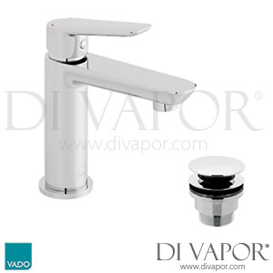 VADO PH0-100M/CC-C/P Photon Mini Mono Basin Mixer with Clic-Clac Waste Tap Spare Parts