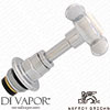 Lefroy Brooks PHL046CP Hot 1/2 Headwork - Chrome