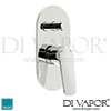 VADO Photon Concealed Shower Valve Diverter Spares