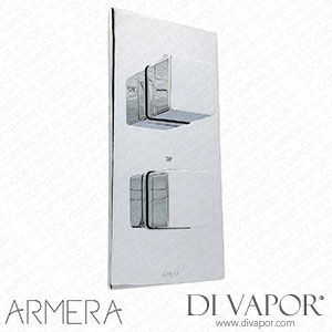 Armera PI.341.55.4 Pivot Square Concealed Thermostatic Valve - 1 Outlet Spare Parts