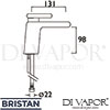 Bristan PIV 1HBF C Spare Diagram