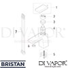 Bristan PIV 1HBF C Spare Tech Diagram